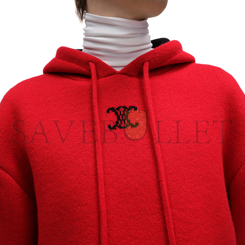 Ce1i*e hooded sweater in cashmere ry0qz0x73.27bk